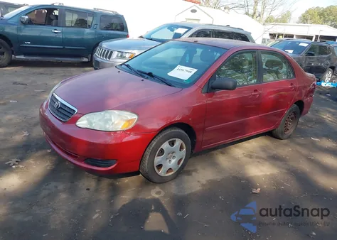 2006 Toyota Corolla Ce/Le/S из США, поврежденный, VIN 2T1BR30E76C574394